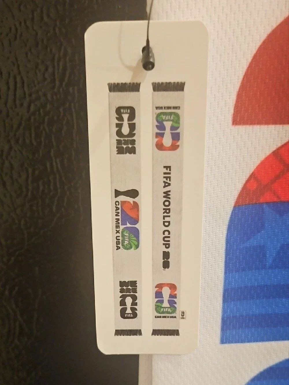 FIFA CAN MEX USA White Souvenir Scarf
